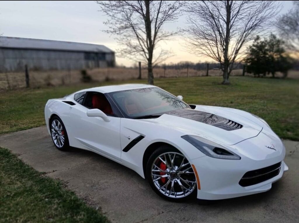 2018 Stingray Corvette White